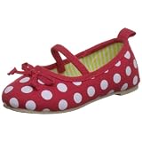 Pumpkin Patch Kids Spotty Canvas Ballerinas Shoe Ballerina