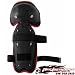 2 ALPINESTARS BLACK REFLEX KNEE GUARDS/GUARDS