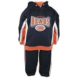 adidas Chicago Bears Navy Blue Toddler Two-piece Warm Up Suit