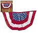 Nylon USA Flag Patriotic Bunting July 4th Party Decoration Banner
