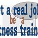 get a real job! be a fitness trainer Mousepad