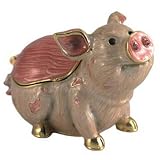 Hidden Treasures Trinket Box - Pig
