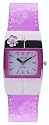 Terrain - TF-011L - Girls Watch with White & Pink Dial and a Pink Flower Patterned Strap