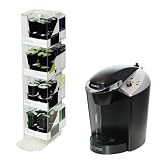 Keurig（キューリグ）コーヒーメーカー【SOHOセット48】48杯分（4箱）のオススメKカップと、Kカップがすっきり収まる専用アクリルラック[小]のお買い得セット！！【個人事業主・SOHO様向け】