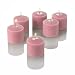 10 Hour Votive Candles Pink Gardenia Scented Set of 72