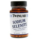 Twinlab Sodium Selenite, 250mcg 100 Capsules