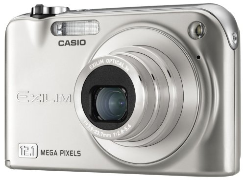 Casio EXILIM Zoom EX-Z1200 Digitalkamera (12 Megapixel, 3-fach opt. Zoom, 2,8 Display) silber