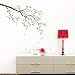 Easy Instant Decoration Wall Sticker Decal - Apple Cherry Blossoms Branch