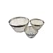 3 Pieces Set Stainless Steel Mesh Strainer Set