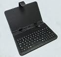 Synthetic Leather Case with Standard USB 2.0 Keyboard and Kick Stand for 8" Android 2.2 Tablet