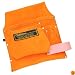 Chalimex 1192 SS 5 Pocket Nail & Tool Bag (Left) Yellow Suede Leather