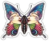 Madame Butterfly Sticker ~ Shanna Trumbly Art Decal/Sticker #1