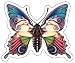 Madame Butterfly Sticker ~ Shanna Trumbly Art Decal/Sticker #1 Image