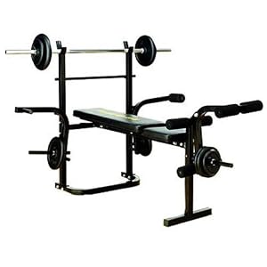 Marcy MCB568 Deluxe Bench with Preacher