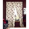 Dreams 'n' Drapes Rosemont 3 inch Lined Curtains, Red, 66x90