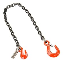 Mazzella SGS Welded Alloy Chain Sling, Fixed-Leg, Grade 80, Vertical Load Capacity