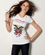 Ed Hardy Eagle Anchor Basic Short-Sleeved Crewneck Tee