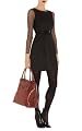 Contrast Sleeve Dress