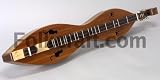 Folkcraft Black Walnut Hourglass Dulcimer With Western Red Cedar Soundboard And Cat Tone Holes