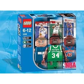 Lego NBA Collectors 6 - Paul Pierce - Steve Nash - Jerry Stackhouse