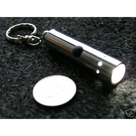Ultrabright German Titan-Tec Mini Nichia LED Keychain Flashlight - 15,000 MCD brightness