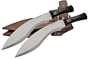 Twin Kukri Knives, sheaths & belt 210789