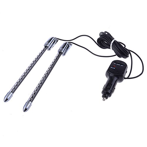 Neewer® Auto Accessories 15 LED Sound Activated Light Music Rhythm Light Set for Cars SW-3046 Blue