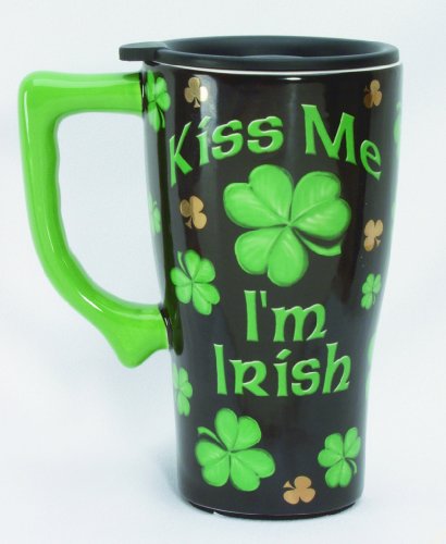Kiss Me IM Irish Travel Mug