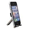 iKross Universal Mini Folding Mobile Phone Stand holder - Black for LG, Nokia, Sanyo, HTC, Google, T-Mobile, Motorola, Samsung, Android, iPhone, Blackberry and Windows