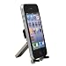 iKross Universal Mini Folding Mobile Phone Stand holder - Black for LG, Nokia, Sanyo, HTC, Google, T-Mobile, Motorola, Samsung, Android, iPhone, Blackberry and Windows