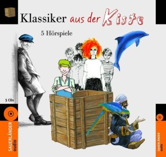 Produkt-Bild: Klassiker aus der Kiste: 5 H&ouml;rspiele: Die Box enth&auml;lt die H&ouml;rspiele: Die Rote Zora und ihre Bande von Kurt Held / Insel der blauen Delfine von Scott ... Reise von Bernd Kohlhepp und J&uuml;rgen Treyz