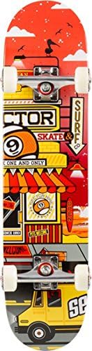 Sector 9 Skateshop Red Complete 7.75x31.5 Mini Skateboarding Completes
