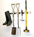 Hooks / Tool Holders BRUNS - 3/4M Storage Rail & 5 Tool Holders FREE SHIPPING!
