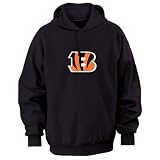 Cincinnati Bengals Black Tek Patch Hooded Sweatshirt