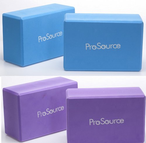 Set of 2 ProSource Yoga Blocks Premium Quality 