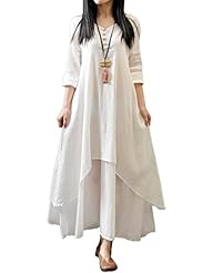 Cotton/Linen Short Fall  Dress