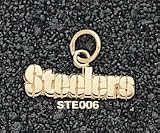 Pittsburgh Steelers 3/16 Charm/Pendant -14K/10K, Stainless Steel or Gold Plated