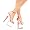 Clear/Red Heel