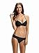 zeraca Women's Push up Top Foldover Bottom Bikini Sets