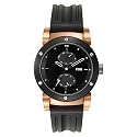 Storm Hydron Leather Rose Gold Men's Watch 4339/R/BK