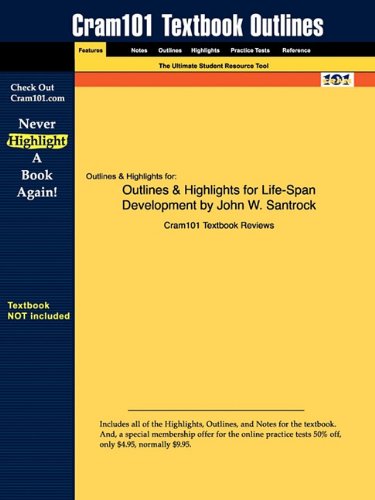 Studyguide for Life-Span Development by John W. Santrock - ISBN 9780073370217