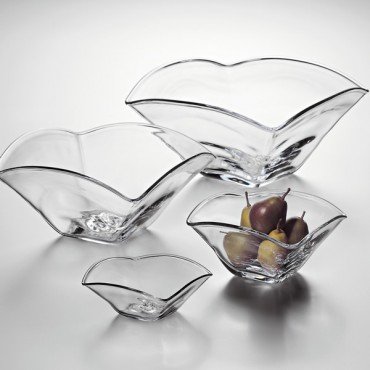 Simon Pearce Small Woodbury Glass Bowl
