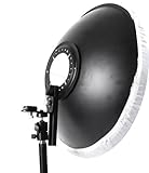 Cowboystudio 22 in Off-Camera Flash Beauty Dish Mount for Canon Nikon EX430 ....