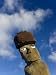 Chile, Rapa Nui, Easter Island, Moai Statue Ahu Ko Te Riku, Only Topknotted and Eyeba...