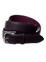 Peter werth leather Belt | Contrast Slim Suit B | Black