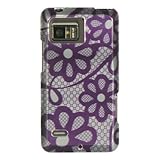 Motorola Droid Bionic / Targa / XT875 Protector Case Phone Cover - Purple L ....