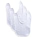 Hudson Baby Organic Bibs, 3-Pack, White