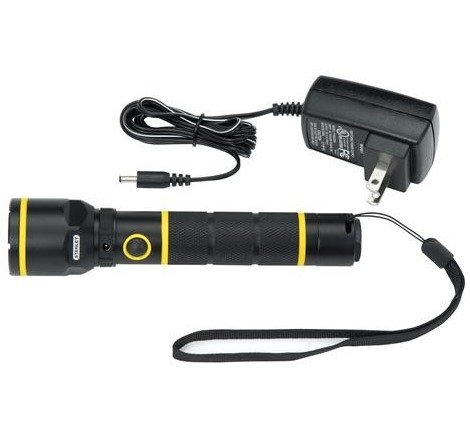 Stanley 95-154 Rechargeable Aluminum Flashlight