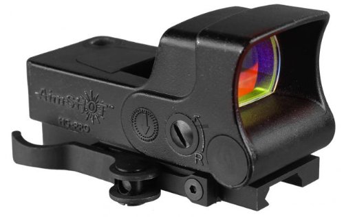 Aimshot HG Pro Reflex Sight, Red Circle Cross Hair Reticle HGPROC
