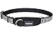 Red Dingo Martingale Reflective Bones 15mm Choke Collar, Black, Small/Medium